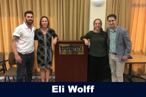 Charlie Macaulay, Jennie McGarry, Sofia Read and Eli Wolf from 9/2017 Speaker Series