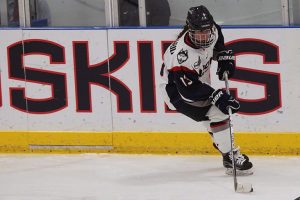Reese Maccario, women's ice hockey player and current SPM student